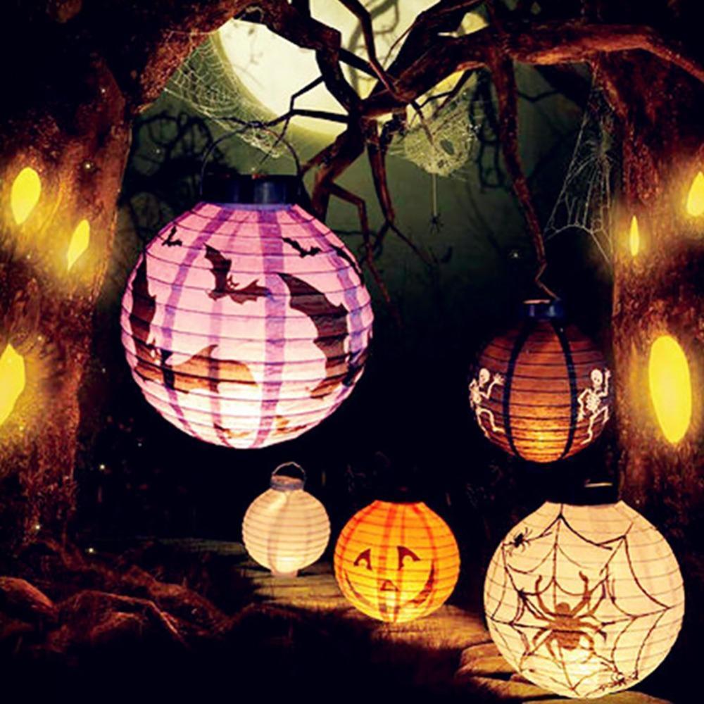 Pumpkin Light Hanging Lantern Halloween Lamp